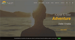 Desktop Screenshot of kayaktours-croatia.com
